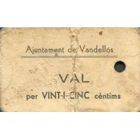25 Céntimos Vandellòs