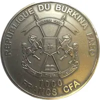 1000 Francs CFA Lion