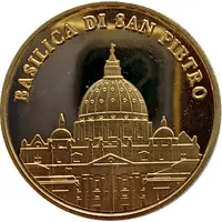 Medal - Francis Saint Peter Basilica