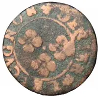 1 Denier, 1 Pfennig - Ferdinand Charles Type 6