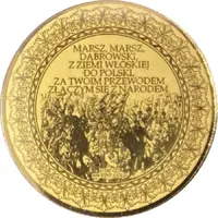 100 Francs CFA Hymn Polski, chorus