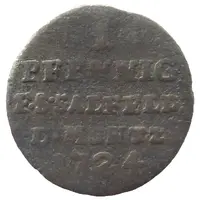 1 Pfennig - John Ernest IV