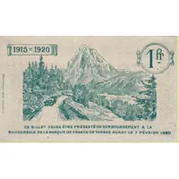 1 Franc - Chambre de Commerce de Tarbes 65