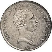 ⅔ Thaler - Ernest II Louis