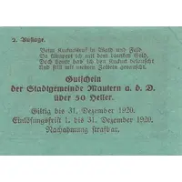 50 Heller Mautern