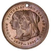 Medalet - Victoria Diamond Jubilee, Queensland