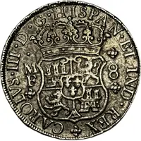 8 Reales - Carlos III Replica