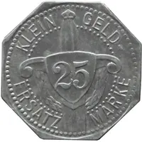 25 Pfennig - Freising-München Anton Schlüter