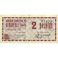 2 Pesetas Albánchez