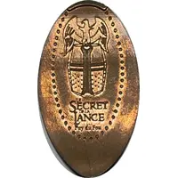 Pièce écrasée - Le puy du fou - Le secret de la lance