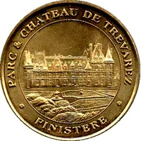 Monnaie de Paris Tourist Token - Finistere Parc and Château de Trevarez