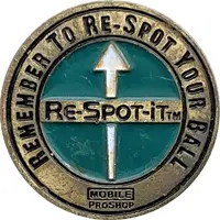 Golf ball marker - Re-Spot-it Mobile Pro Shop