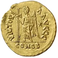 Solidus - Romulus Augustulus Mediolanum