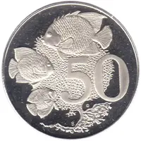 50 Cents - Elizabeth II 2nd portrait