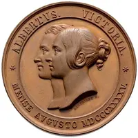 Medal - Frederick Augustus II Royal Visit from England