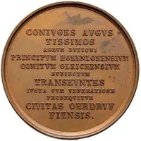 Medal - Frederick Augustus II Royal Visit from England