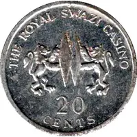 20 Cents - The Royal Swazi Casino