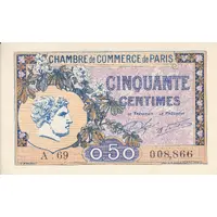 50 Centimes - Chambre de Commerce de Paris