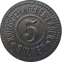 5 Pfennig - Dülmen Kriegsgefangenen-Lager