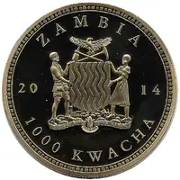 1000 Kwacha African Buffalo
