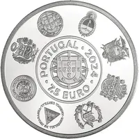 71/2 Euros Capitais Ibero-Americanas, Lisboa 2024 - silver