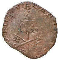 1 Quattrino - Enrico Caetani Sede Vacante