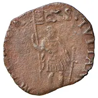 1 Quattrino - Enrico Caetani Sede Vacante