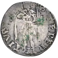 1/3 Grosso - Camille of Aragon and Giovanni Sforza