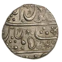 1/2 Rupee - King William and Queen Mary