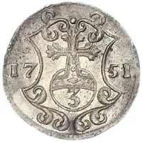 3 Pfennig - August Louis