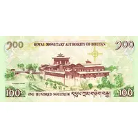 100 Ngultrum Royal Wedding