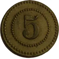 5 Pfennigs - Constantin Kriegsgefangenenlager