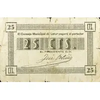 25 Céntimos Letur