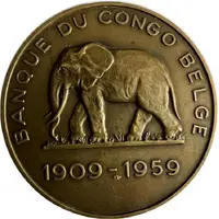 Médaille de la Banque du Congo Belge