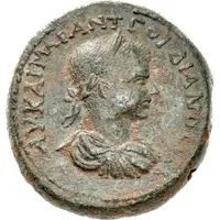 Æ30 - Gordian III ΓΑΓΑΤωΝ