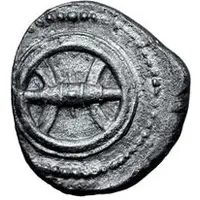 1 Didrachm Without legend