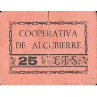 25 Céntimos Alcubierre