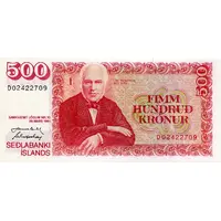 500 Krónur Law of 1961