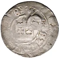 1 Prague Groschen Counterstamped