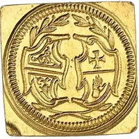 1 Kreuzer Peace of Westphalia, Klippe, Gold Pattern strike