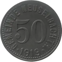 50 Pfennig - Meuselbach
