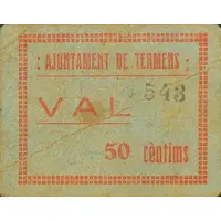 50 Céntimos Térmens