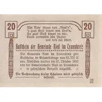 20 Heller Ried im Traunkreis