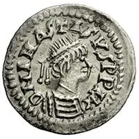 1/4 Siliqua In the name of Anastasius I and Theoderic, Sirmium, regular S with bust in legend