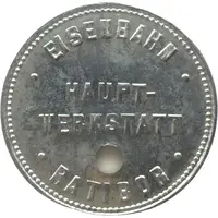 50 Pfennigs - Ratibor Eisenbahn Haupt Werkstatt
