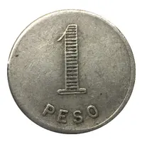 1 Peso - Sociedad Ballenera Corral Valdivia