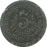 5 Pfennig - Stralsund Offizier Gefangenen Lager