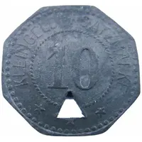 10 Pfennig - Dachau Jobst Betriebskantine