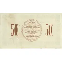 50 Centimes - Chambre de Commerce de St Dizier [52]