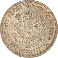 1/2 Jiao - Guangxu Pei Yang Arsenal, type 1